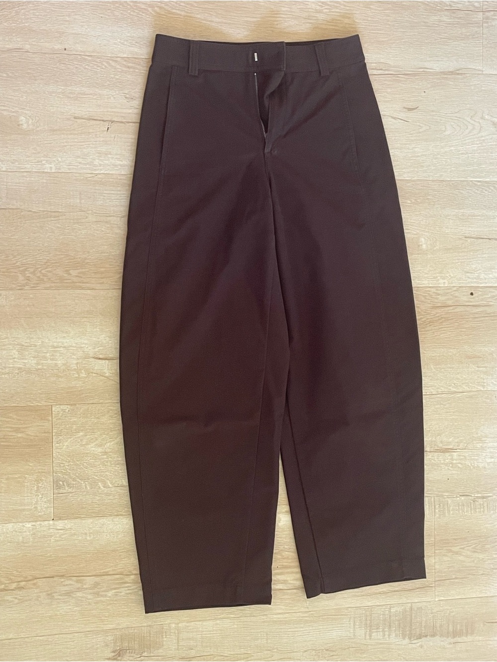 Uniqlo Jersey Barrel Trousers -  High-Rise
